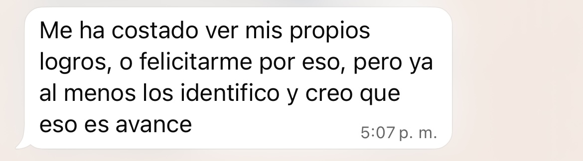 Testimonio de cliente de Valentina Tello